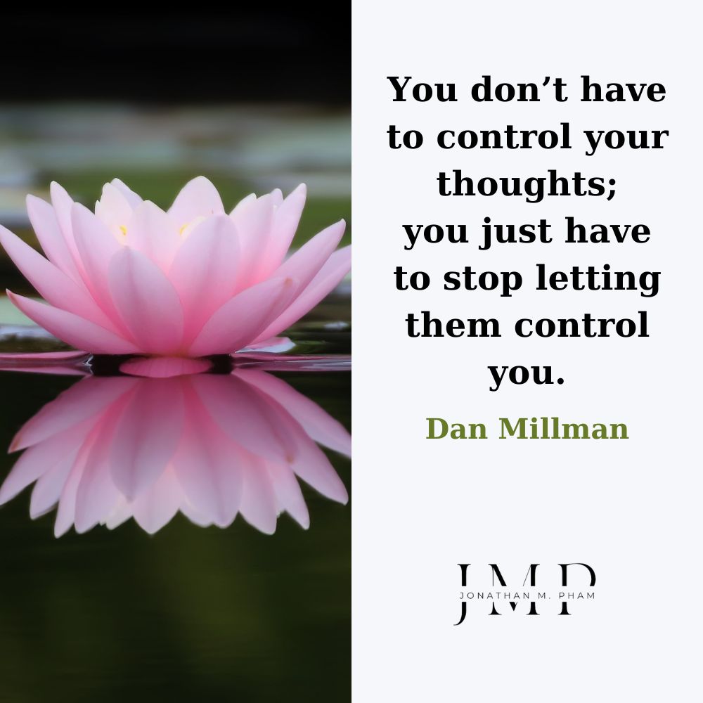 stop letting thoughts control you