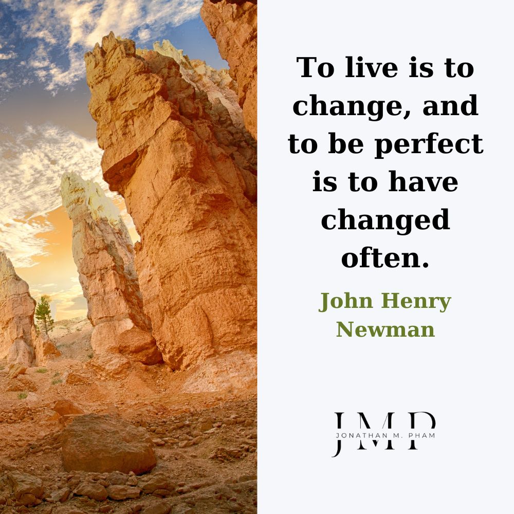 to live is to change