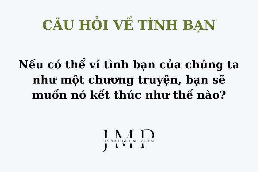 câu hỏi về tình bạn