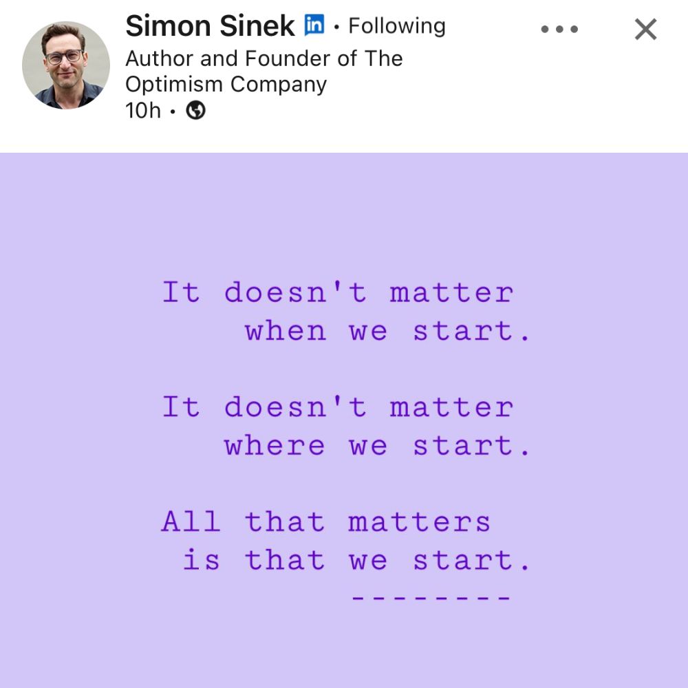 linkedin post