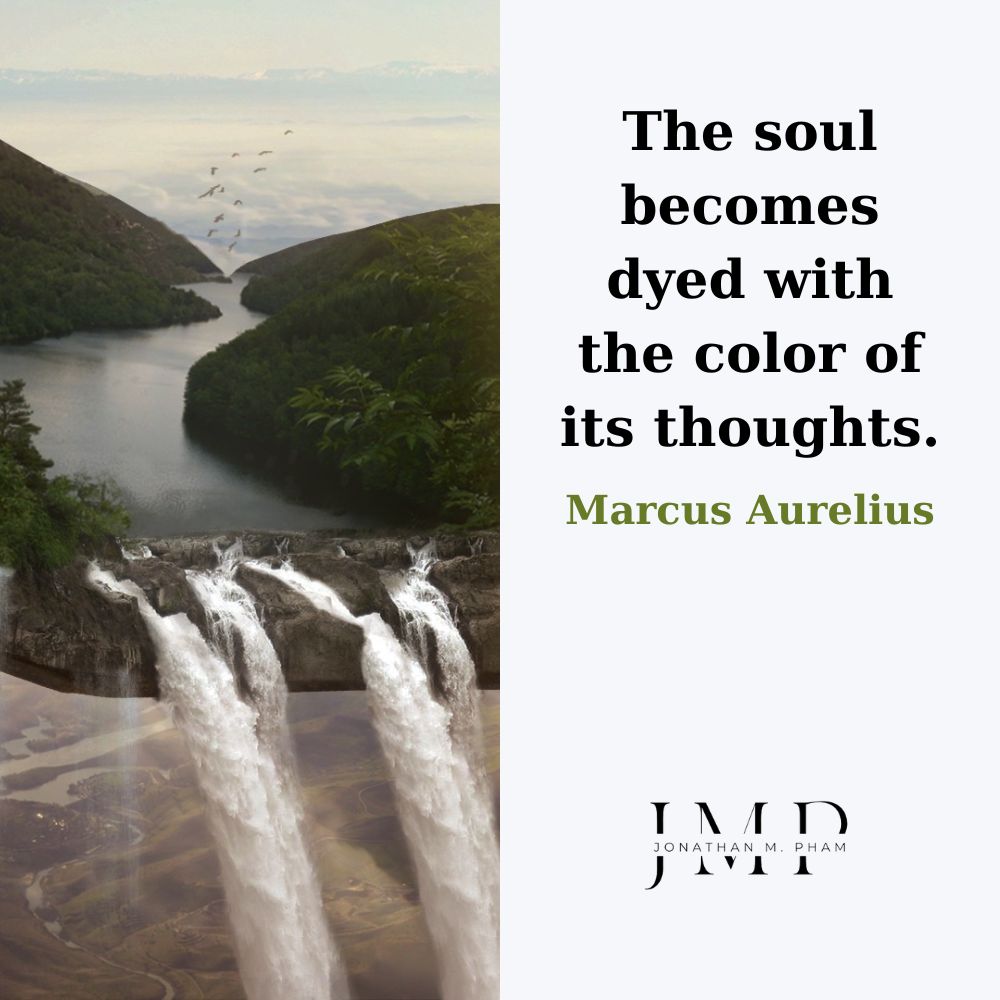 soul dyed with the color of thoughts