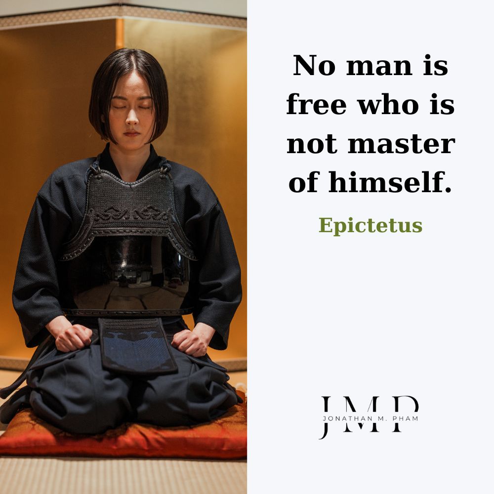 自分自身の主人でない者は自由ではない