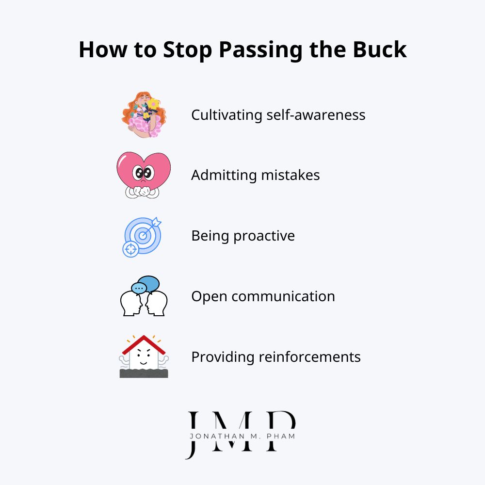 how to stop passing the buck