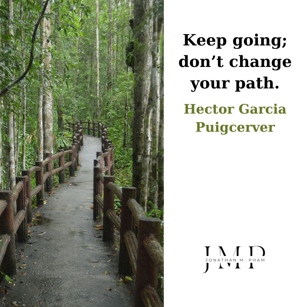 keep going
