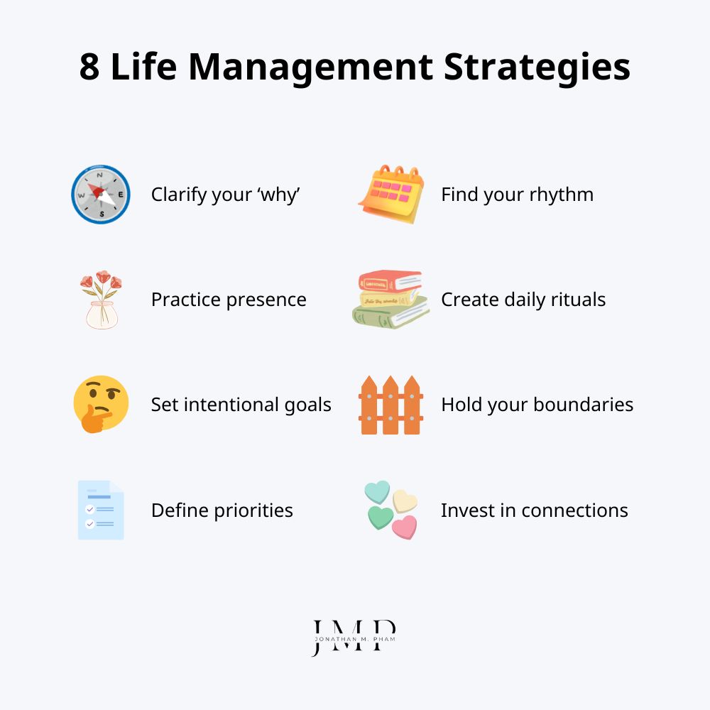 8 life management strategies