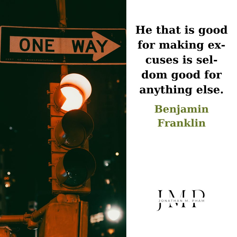 he that is good for making excuses