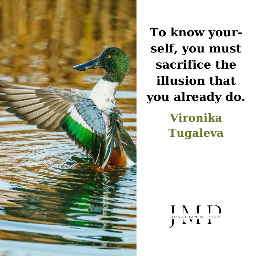 know yourself sacrifice illusion