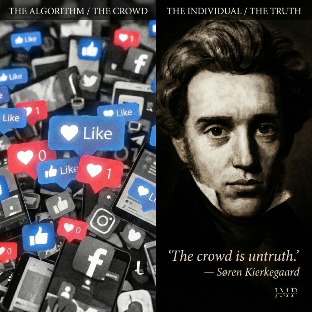 đám đông là kẻ thù của chân lý kierkegaard