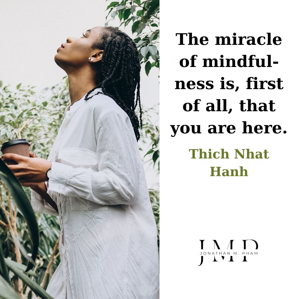 the miracle of mindfulness you are here