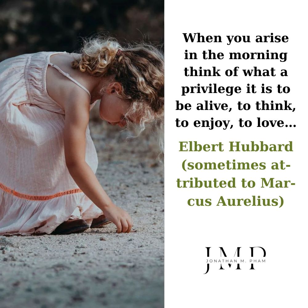 when you arise in the morning gratitude quotes