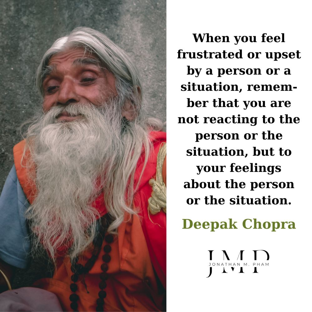 when you feel frustrated by a person
