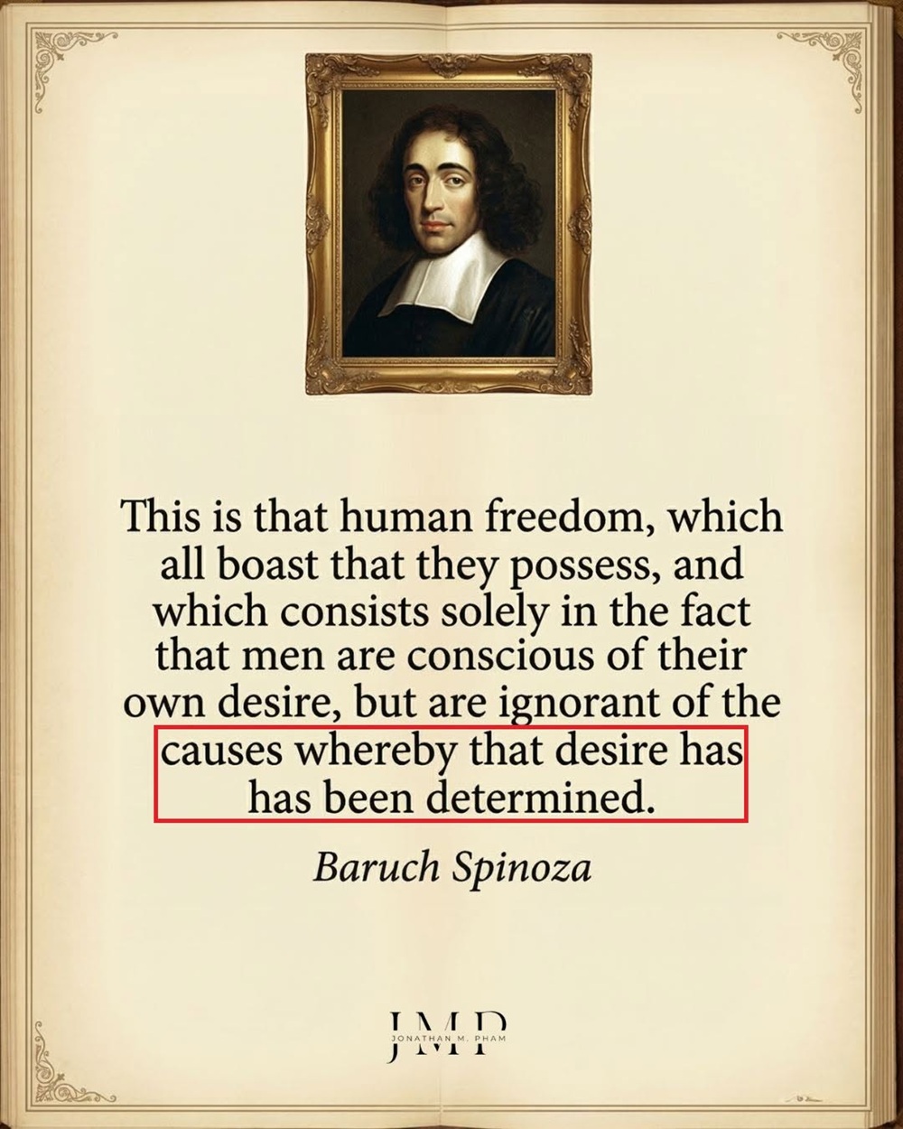 tự do danh ngôn spinoza