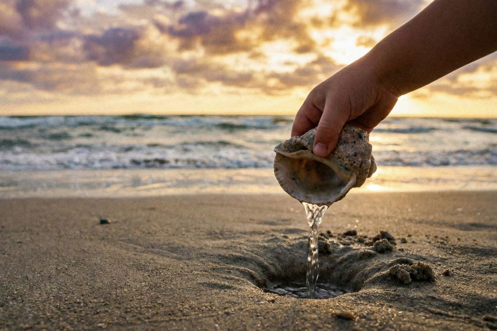 câu chuyện vỏ sò ý chí tự do