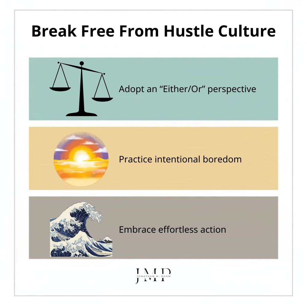 how to break free from the hustle culture