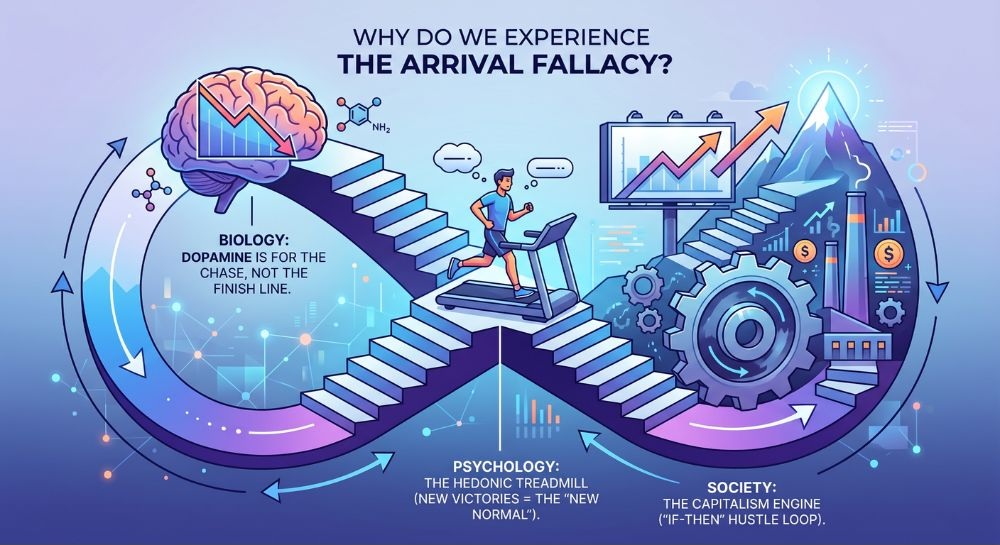 why we experience the arrival fallacy