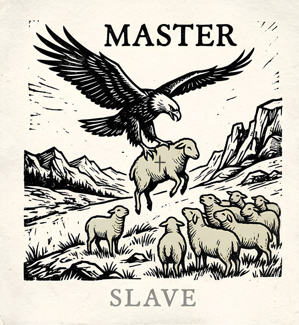 eagle sheep master vs slave morality