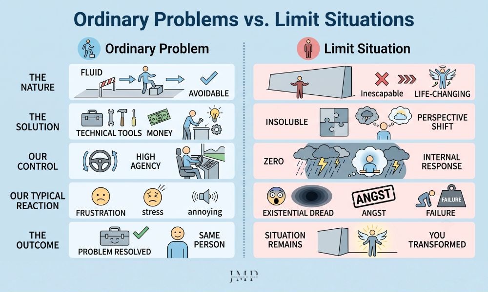 ordinary problems vs limit situations