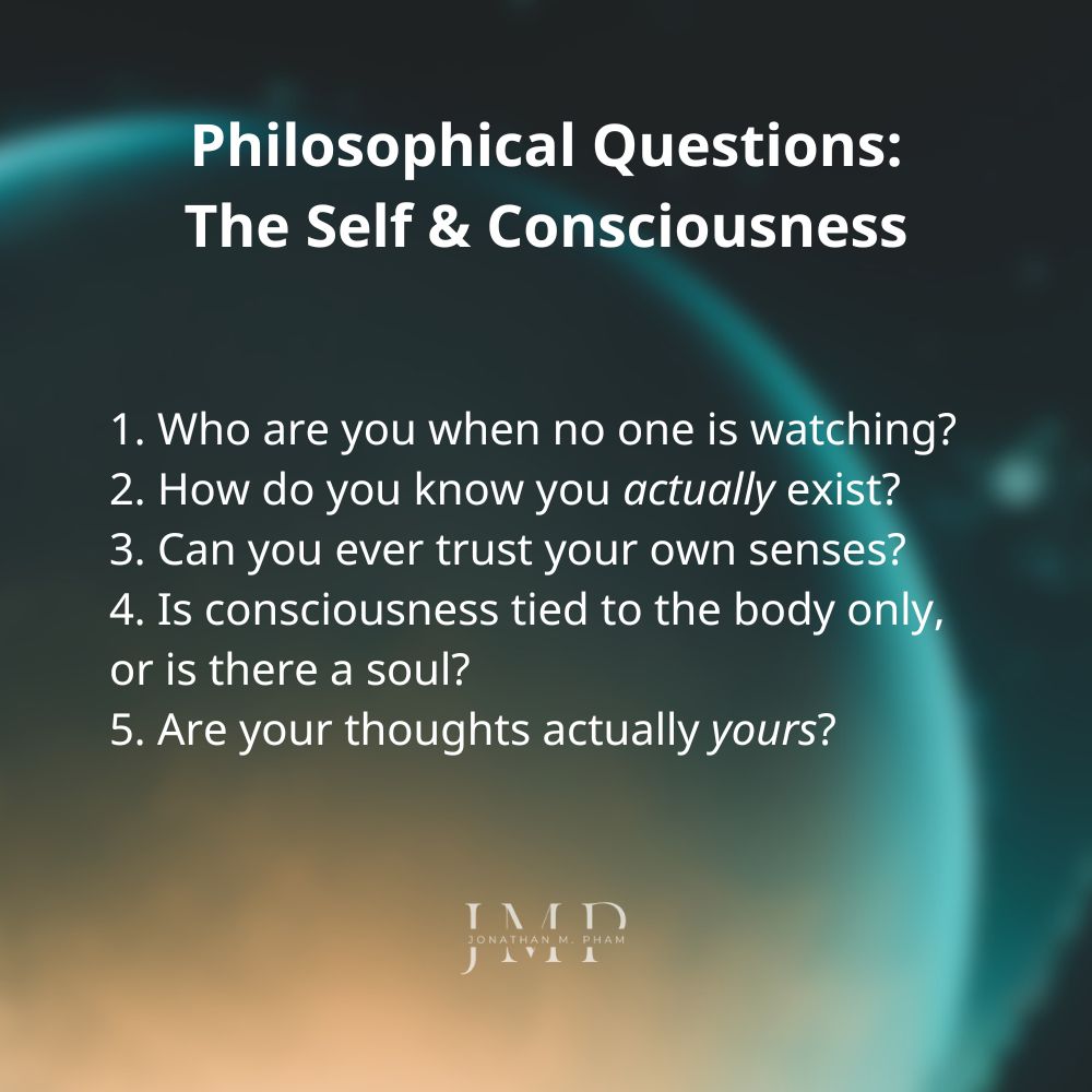philosophical questions about the self consciousness