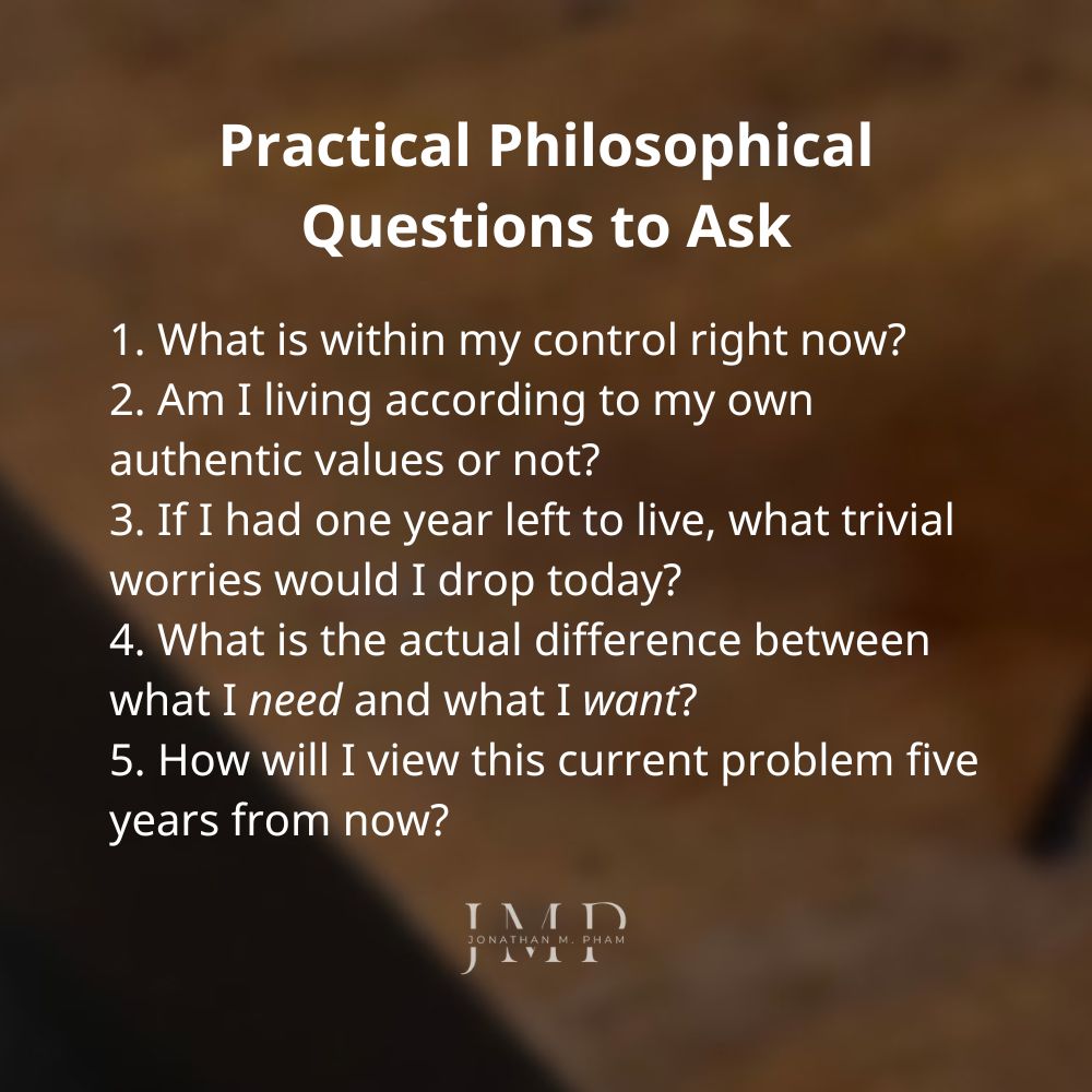 practical philosophical questions to ask