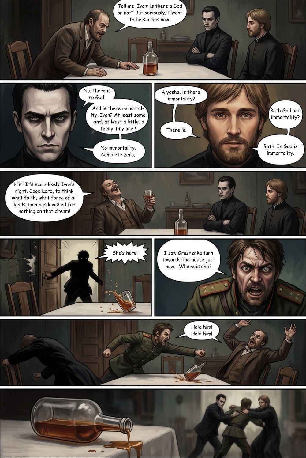 the brothers karamazov comic