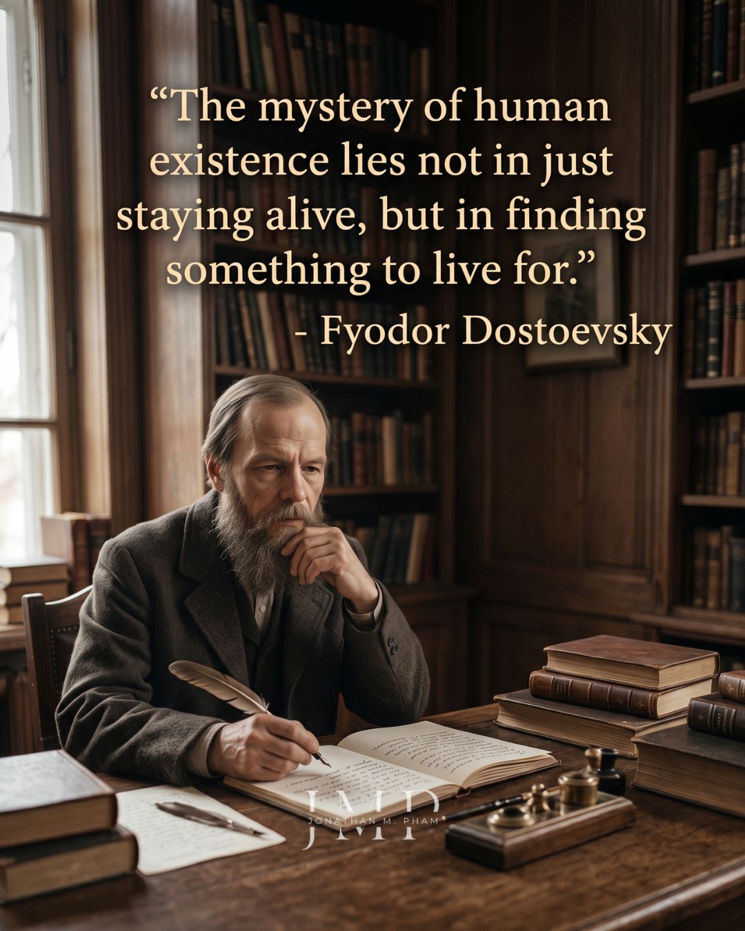the mystery of human existence dostoevsky quote