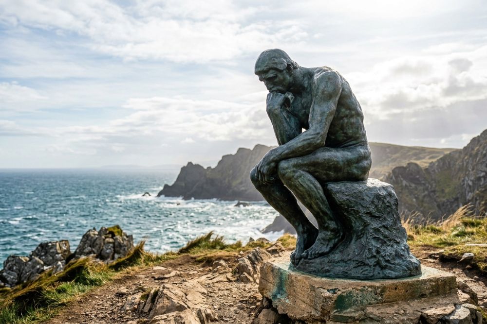 the thinker existential reflection