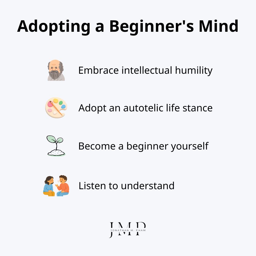 how to adopt a beginner's mindset