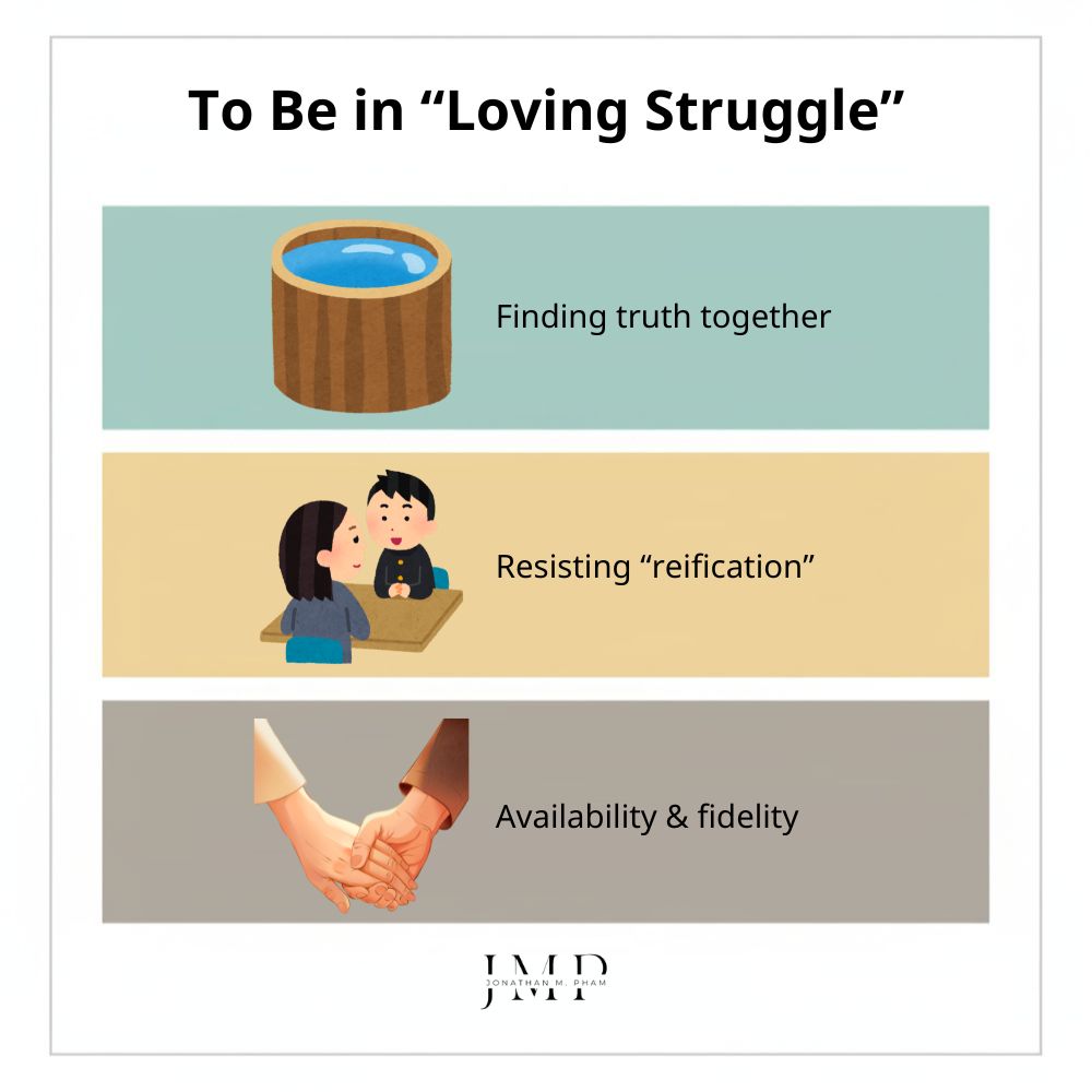 loving struggle existential communication