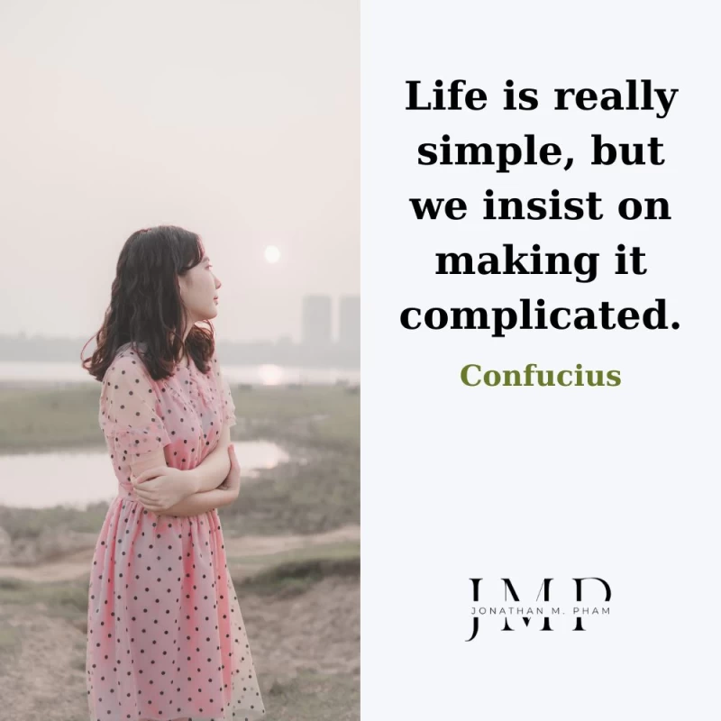 Life is really simple