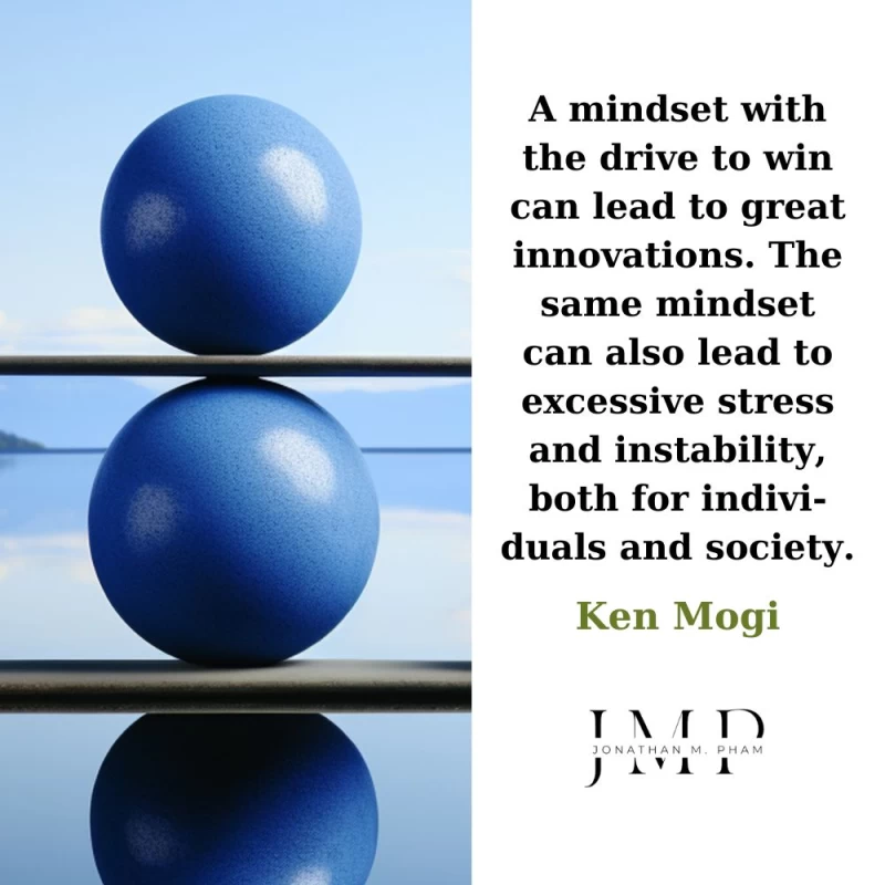 a mindset with the drive to win