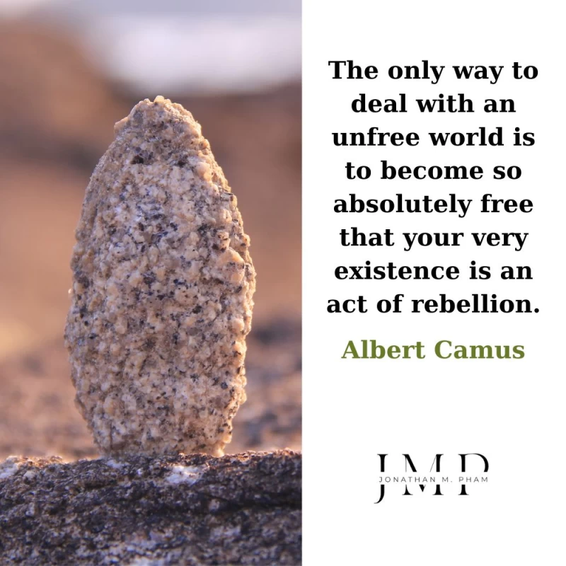 become so absolutely free rebellion