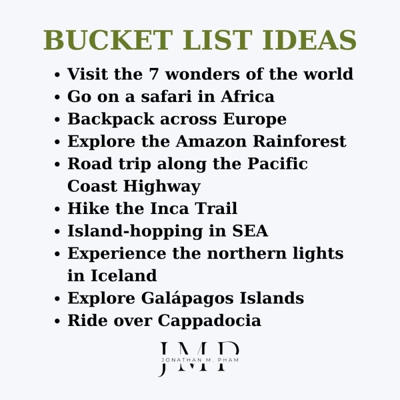 Dream list