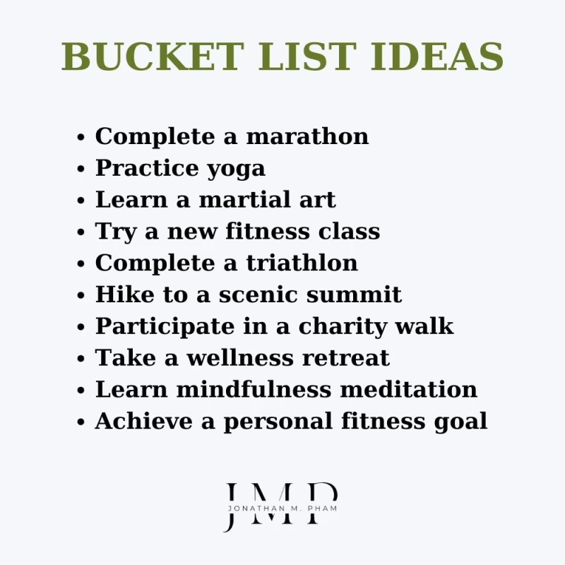 bucket list ideas