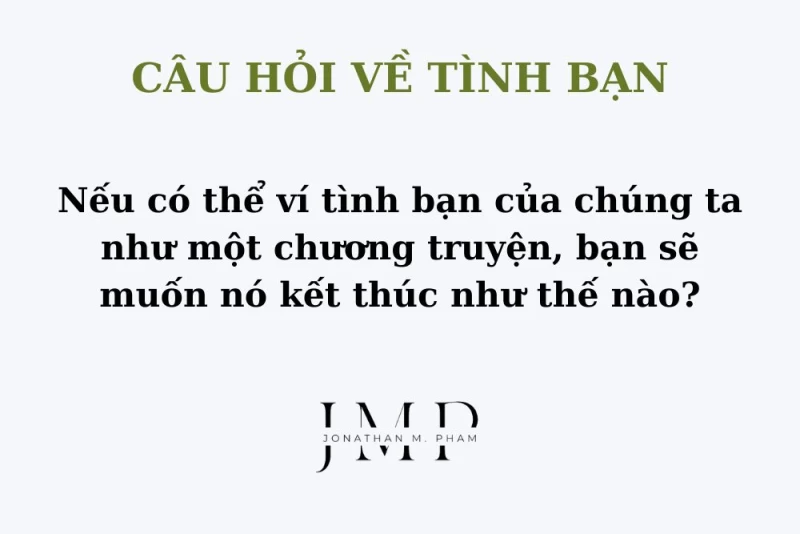 câu hỏi về tình bạn