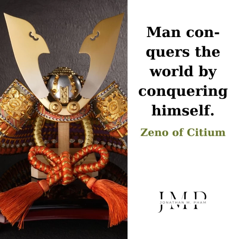 conquers the world by conquering himself