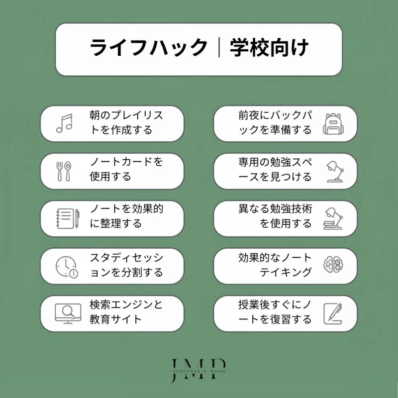ライフハック｜学校向け
