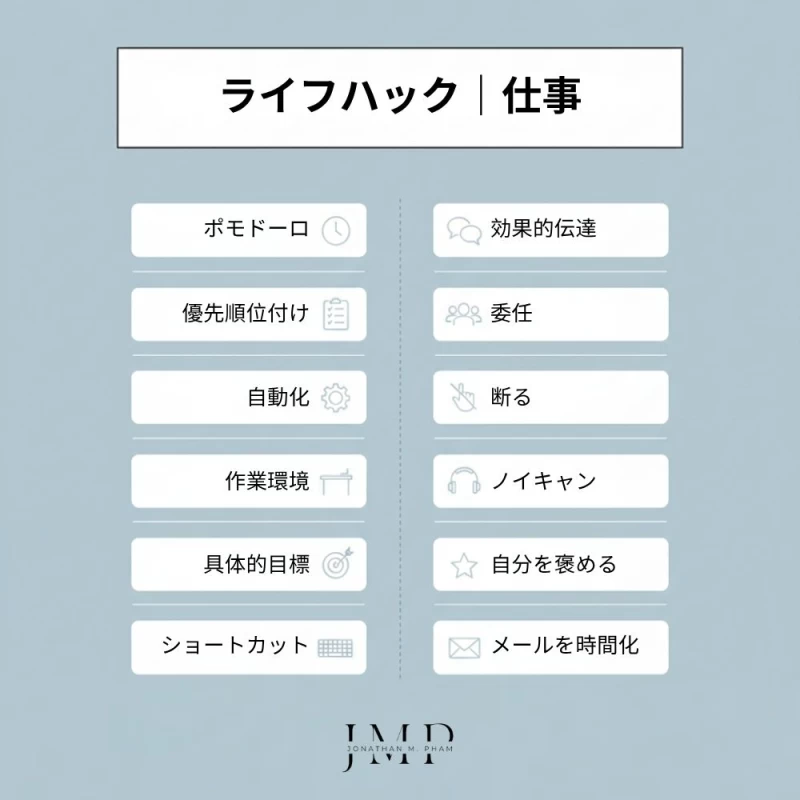 仕事のため｜日常で使えるライフハック