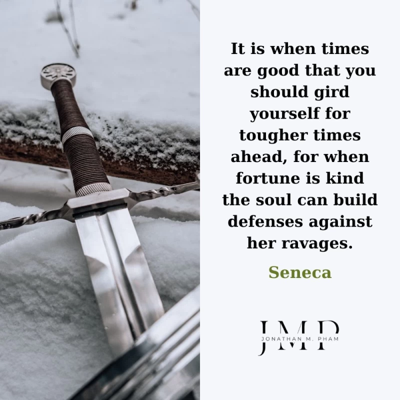 gird yourself for tougher times ahead