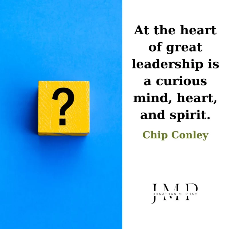 great leadership is a curious mind