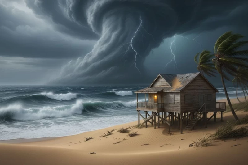 house on sand
