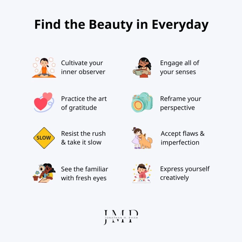 how to find the beauty in everyday