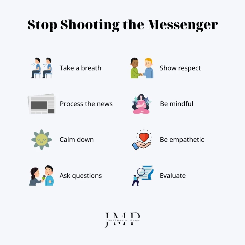 how to stop shooting the messenger