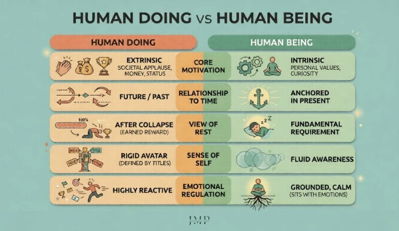 human being vs human doing differences