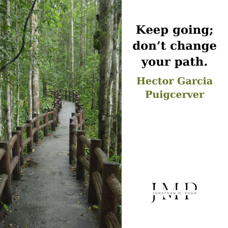 keep going