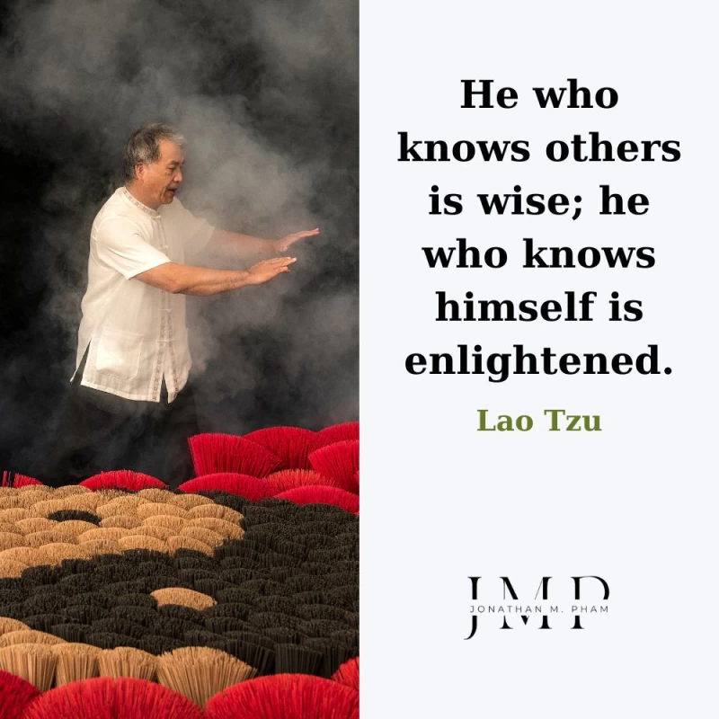 he who knows himself is enlightened