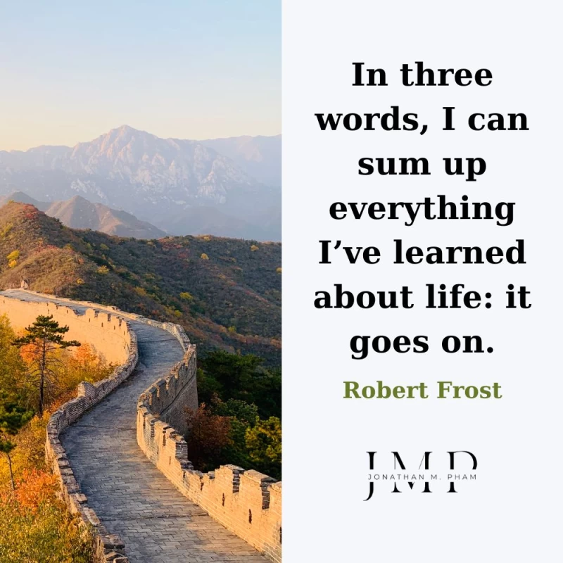 life goes on quote