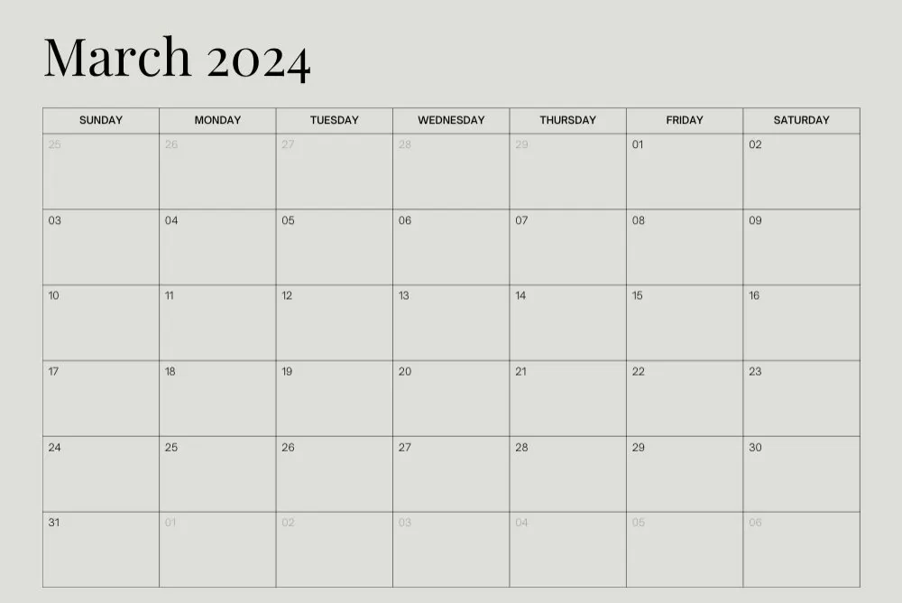March 2024
