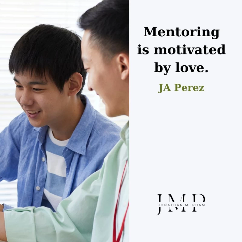 mentoring is motivated by love