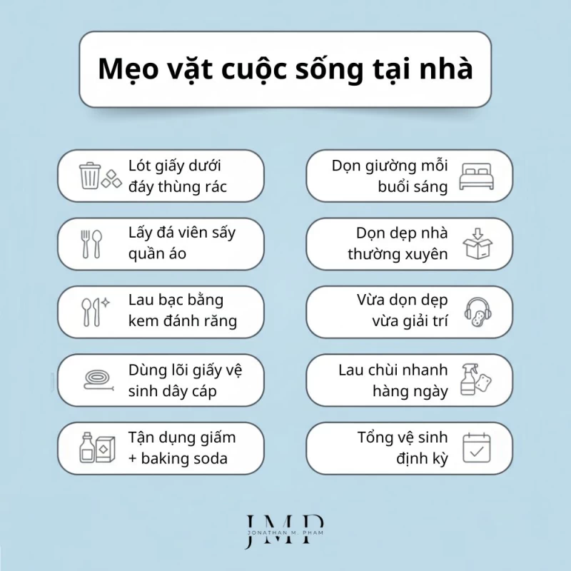 mẹo vặt nhà bếp gia đình
