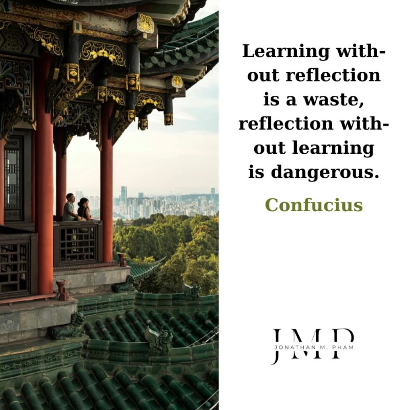 reflection without learning is dangerous